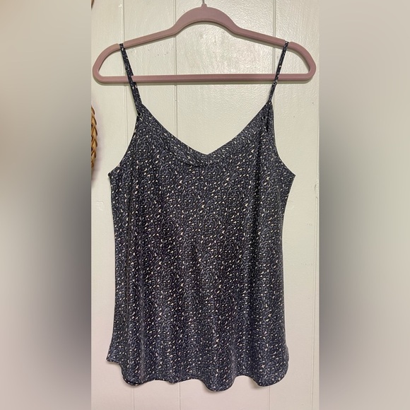 Garnet Hill 100% Silk Cami Tank Top Size 12 - Picture 4 of 6